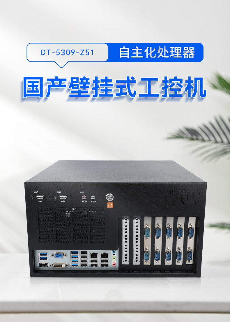 國產(chǎn)化工業(yè)電腦,兆芯處理器工控主機(jī),DT-5309-Z51.jpg