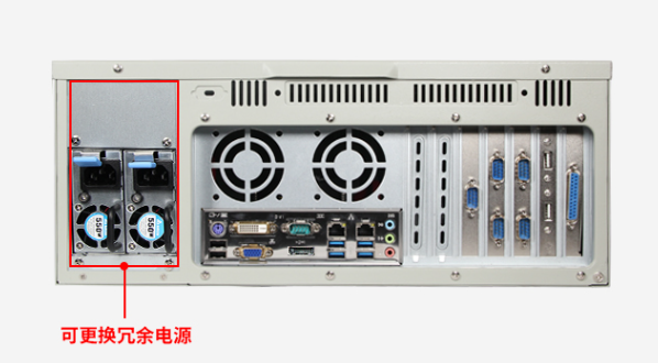 這款北京工控機(jī)有三個音頻接口，line-in接口，line-out接口，Mic-in接口
