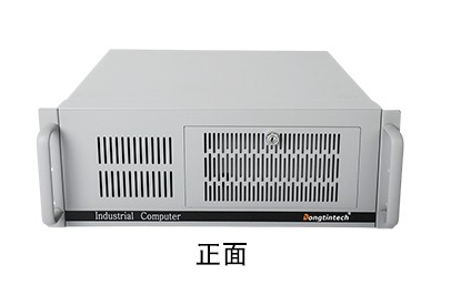 這款工控機整體機身為灰白色，簡單大氣，成熟穩(wěn)重，采用的鍍鋅材質(zhì)保證了機身的安全性。