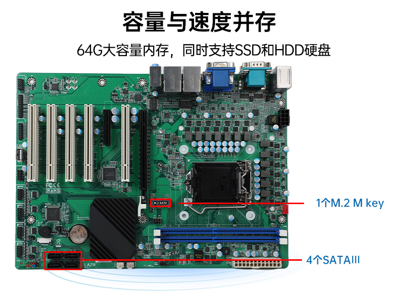 4U工控機(jī)|支持5個(gè)PCI插槽|DT-610P-JH420MA