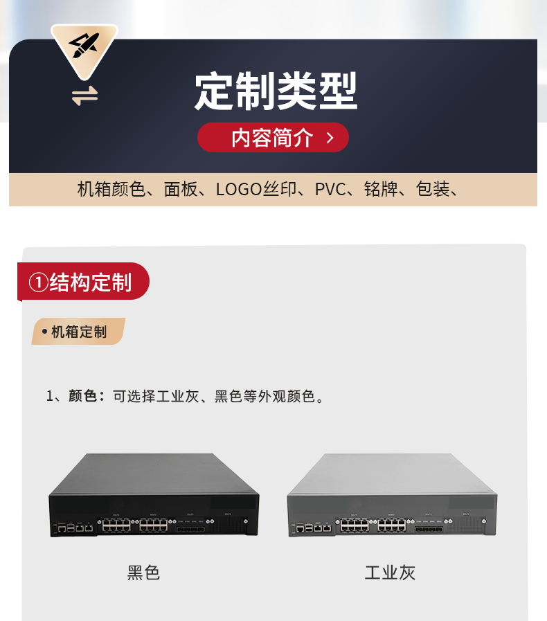 定制工控機,多網口工控機定做,2U擴展抽屜機箱.jpg