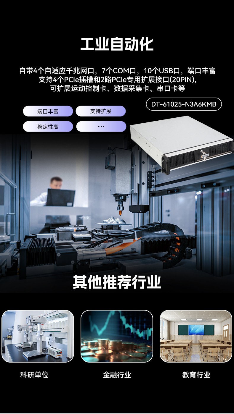 國產(chǎn)龍芯多網(wǎng)口工控機,雙顯工業(yè)主機電腦,DT-61025-N3A6KMB.jpg